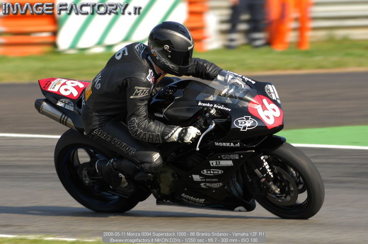 2008-05-11 Monza 0084 Superstock 1000 - 66 Branko Srdanov - Yamaha YZF R1